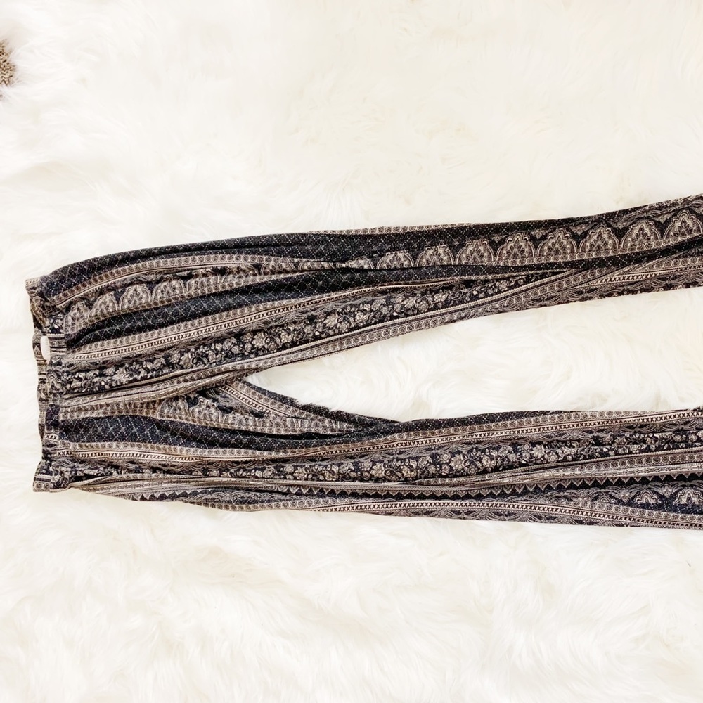 Printed Stretch Pants